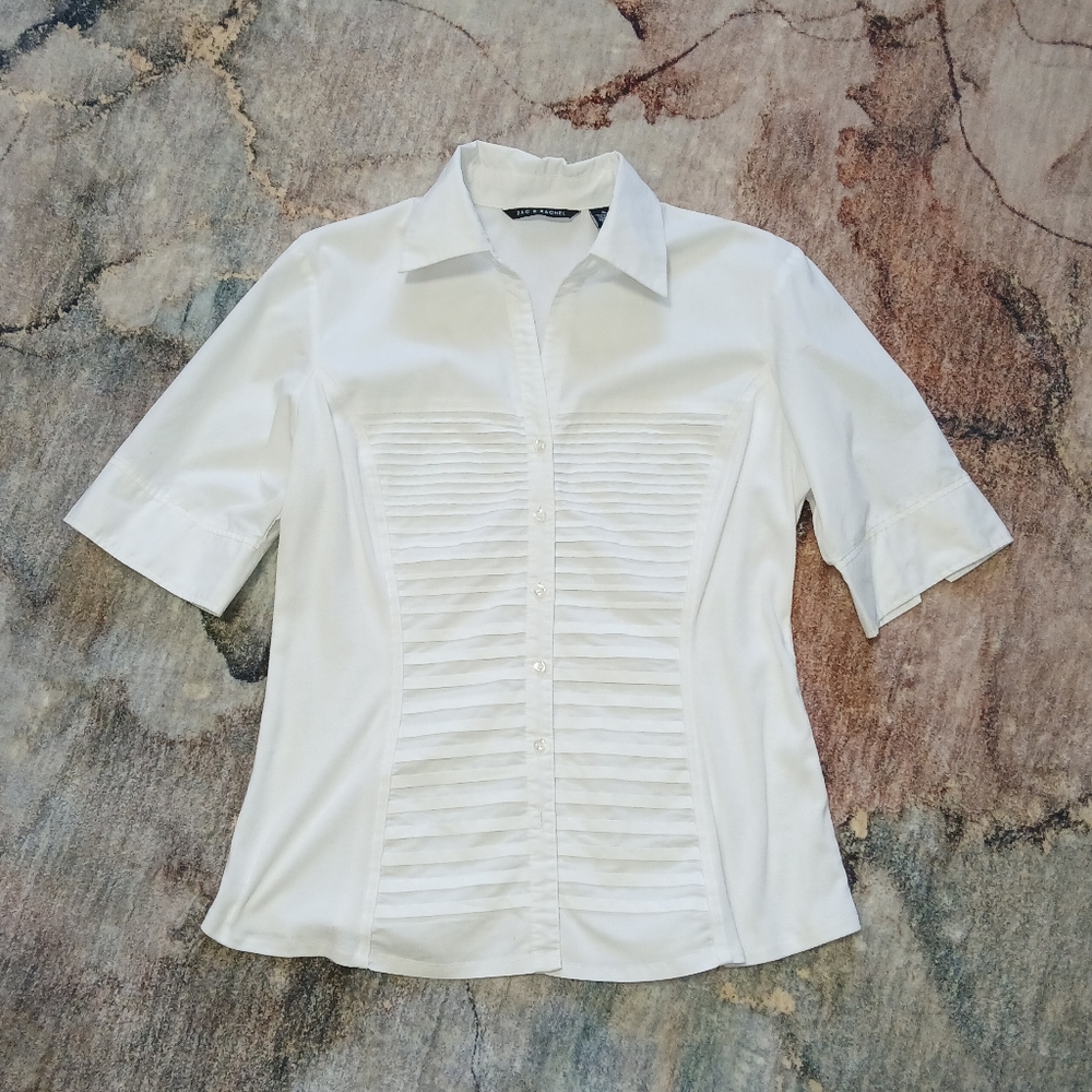 Zac & Rachel White Women's Top